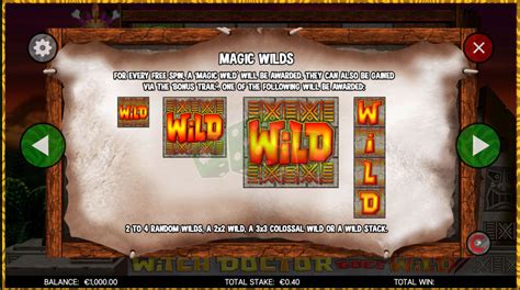 Игровой автомат Witch Doctor Goes Wild  играть бесплатно